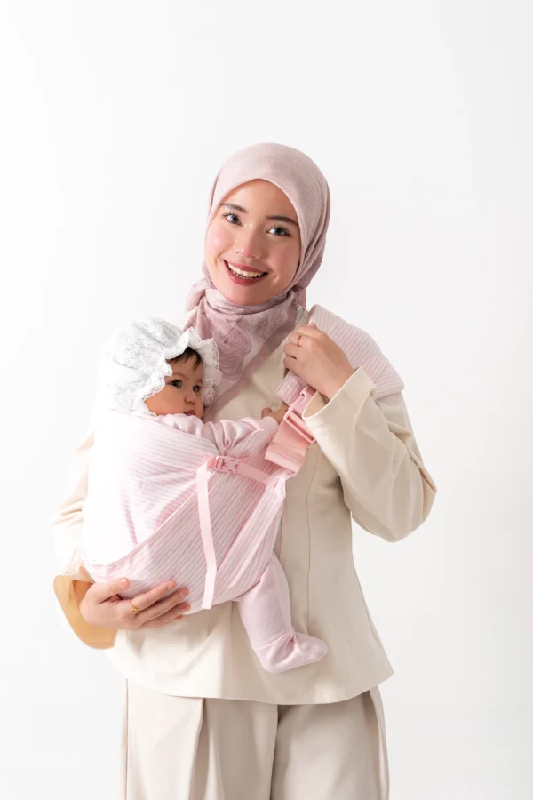 Embrace Sling Carrier Pink Strips