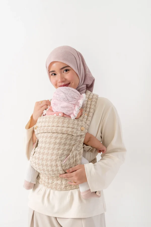 Ethereal Houndstooth Beige
