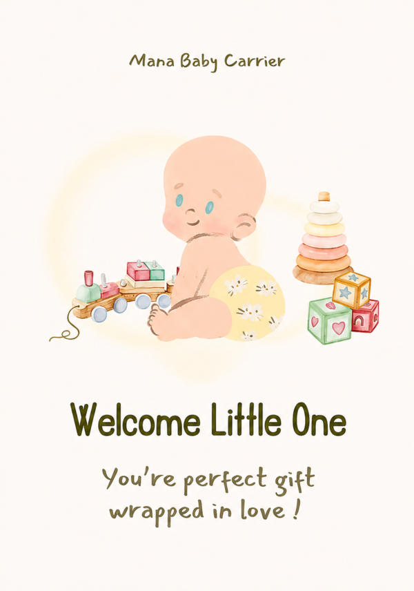 Greeting Card Little Baby