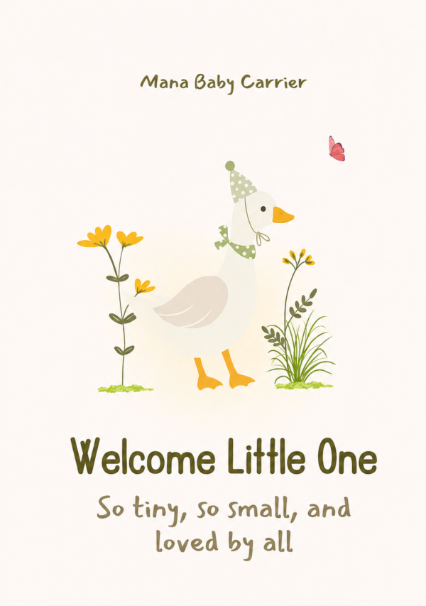 Greeting Card Little Goose