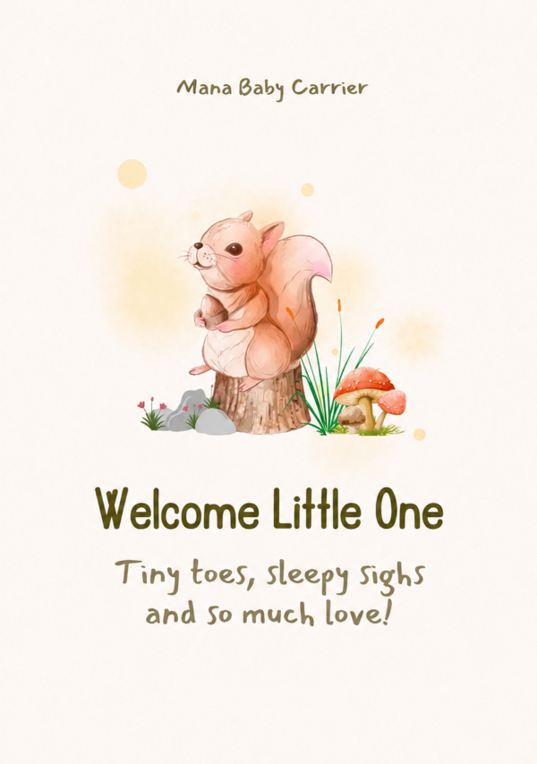 Greeting Card Little Squirrel